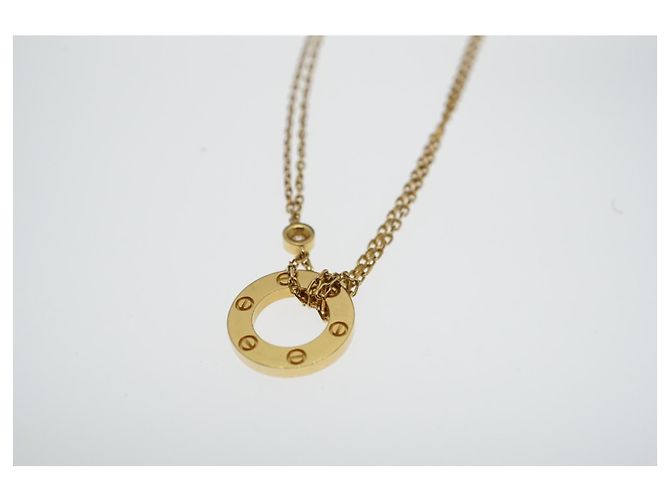 COLLANA CARTIER LOVE IN ORO GIALLO Gold hardware - vista 7