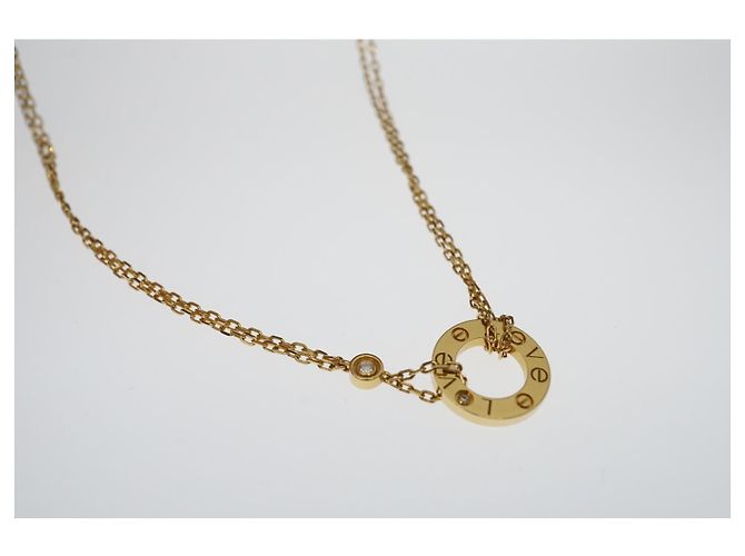 COLLANA CARTIER LOVE IN ORO GIALLO Gold hardware - vista 8