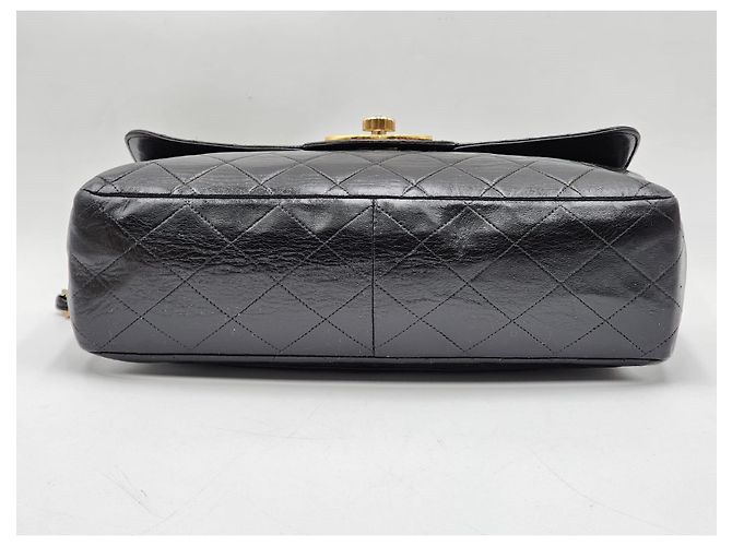 Borsa a tracolla Chanel Timeless Classic Jumbo Nero - vista 5