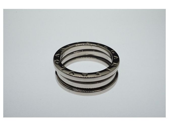 Bulgari Ring B.Zero1 WEISSGOLD Silber EU 55 Gold hardware - Ansicht 2