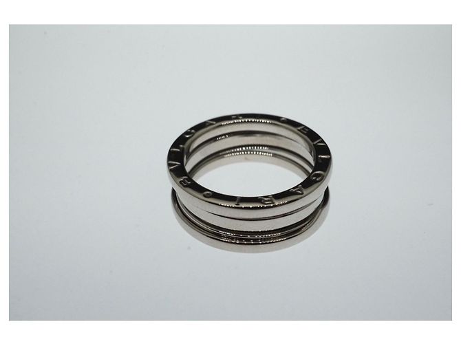 Bulgari Ring B.Zero1 WEISSGOLD Silber EU 55 Gold hardware - Ansicht 8
