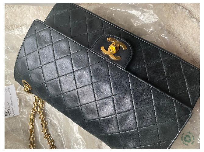 Timeless Borsa Chanel Mademoiselle in pelle nera Nero - vista 14