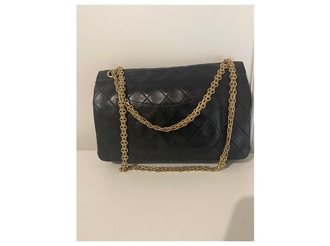 Timeless Borsa Chanel Mademoiselle in pelle nera Nero - vista 2