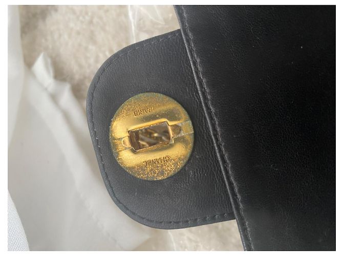 Timeless Borsa Chanel Mademoiselle in pelle nera Nero - vista 6