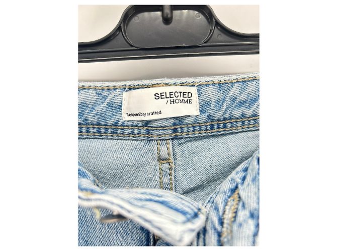 Selected Jeans selezionati T.FR 48 Cotone Blu - vista 4