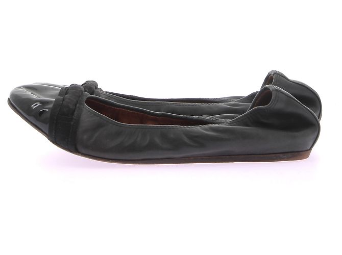 Bailarinas Lanvin T.EU 37 Cuero Negro - vista 2