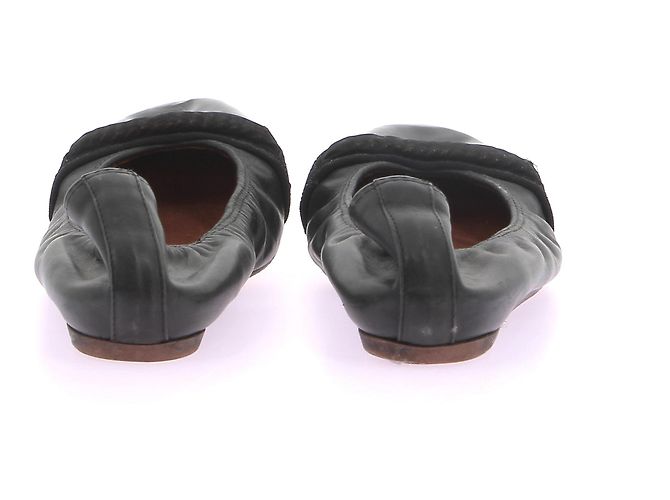 Bailarinas Lanvin T.EU 37 Cuero Negro - vista 5