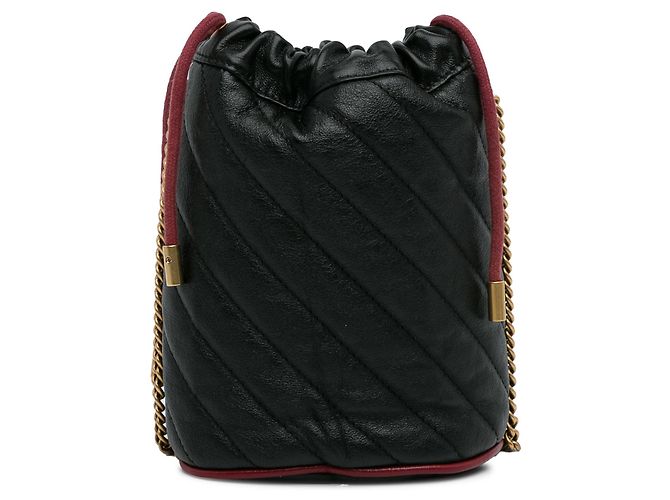 Gucci Mini Torcia Nera GG Marmont 2.0 Borsa da viaggio Nero - vista 4