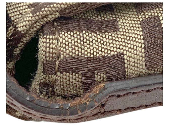 Borsa a tracolla Zucchino marrone di Fendi - vista 8
