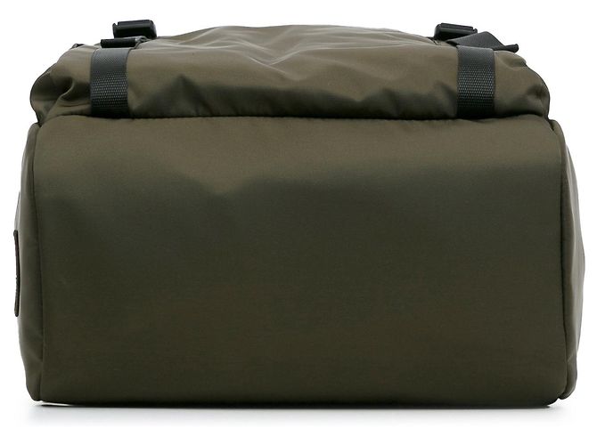 Prada Grüner Tessuto Re-Nylon Montagna Rucksack Dunkelgrün - Ansicht 5