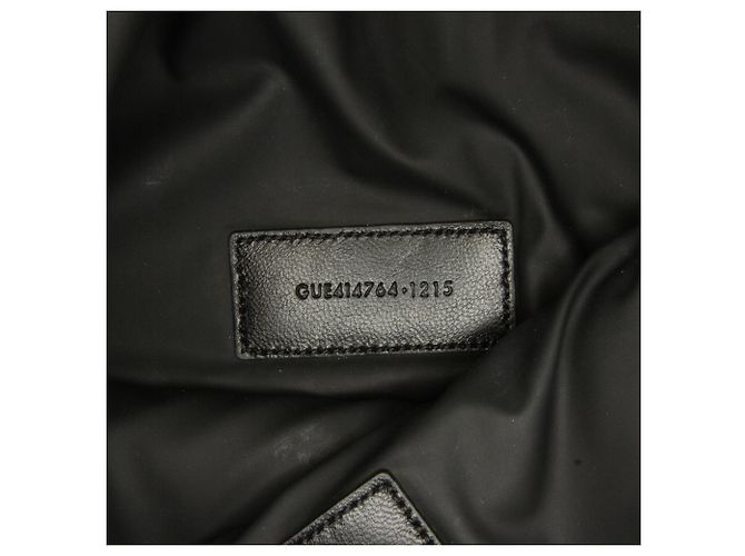 Pochette da spiaggia nera con zip Saint Laurent Nero - vista 8