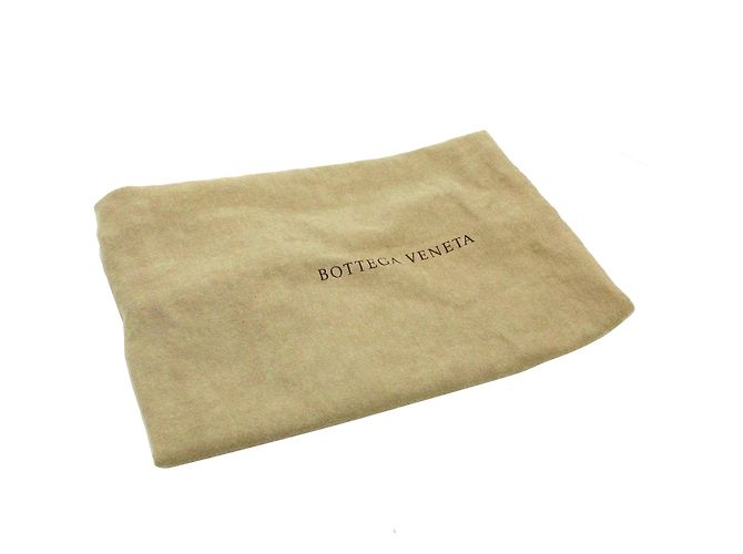 Borsa a tracolla con patta intrecciata bianca di Bottega Veneta Bianco - vista 13