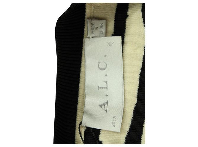 A.L.C EIN.l.C. Rizzou-Strickpullover mit Zebramuster aus mehrfarbiger Viskose  Mehrfarben - Ansicht 4