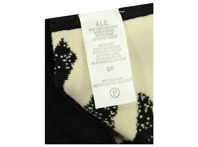 A.L.C EIN.l.C. Rizzou-Strickpullover mit Zebramuster aus mehrfarbiger Viskose  Mehrfarben - Ansicht 5