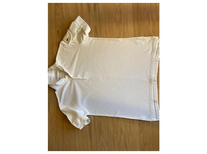 Autre Marque Polo de algodón blanco - vista 2