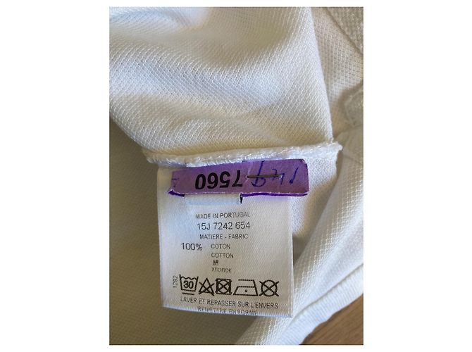 Autre Marque Polo de algodón blanco - vista 6