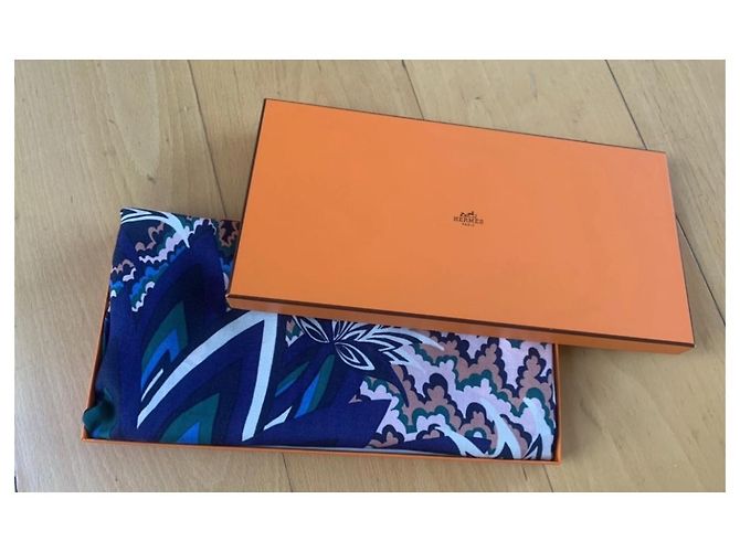 Hermès Lenços Verde - vista 4