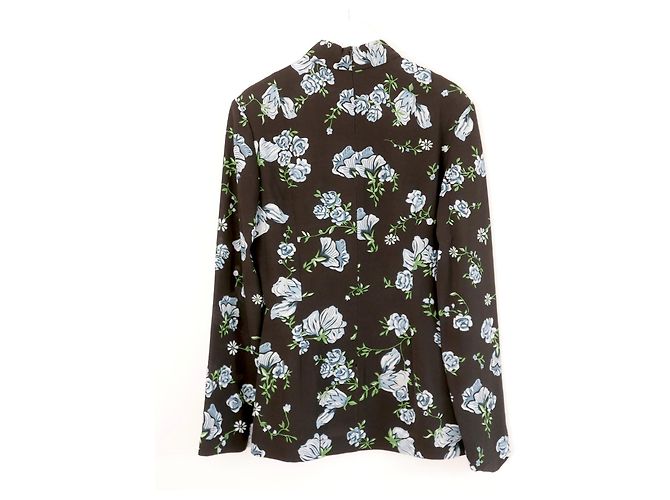 Autre Marque Top estampado floral Emilia Wickstead Negro - vista 4