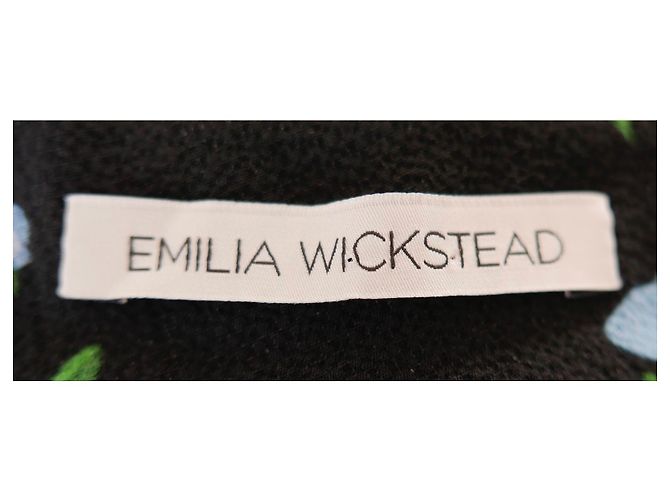 Autre Marque Top estampado floral Emilia Wickstead Negro - vista 6