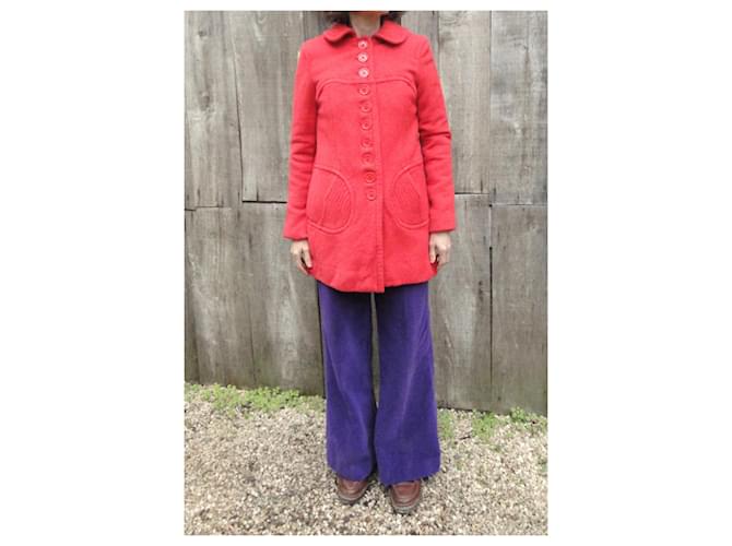 abrigo Marc Jacobs talla S Coral - vista 2