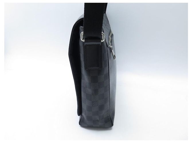 BORSA LOUIS VUITTON DISTRICT MESSENGER GM DAMIER IN GRAFITE41271 Borsa Grigio - vista 3