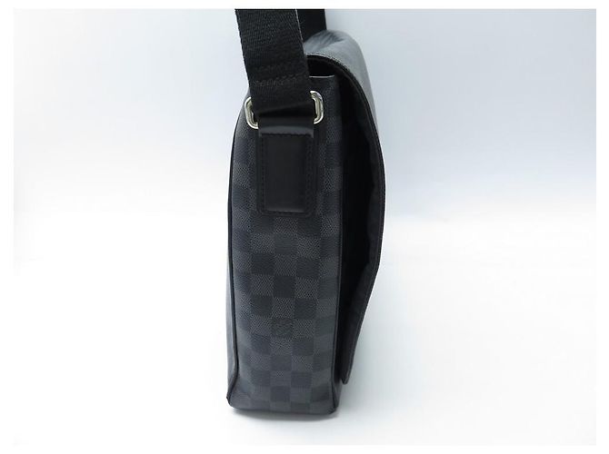 BORSA LOUIS VUITTON DISTRICT MESSENGER GM DAMIER IN GRAFITE41271 Borsa Grigio - vista 4