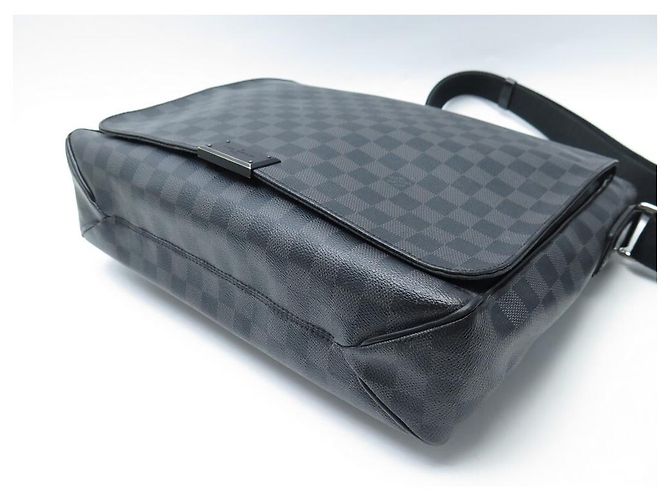 BORSA LOUIS VUITTON DISTRICT MESSENGER GM DAMIER IN GRAFITE41271 Borsa Grigio - vista 5