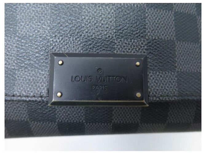 BORSA LOUIS VUITTON DISTRICT MESSENGER GM DAMIER IN GRAFITE41271 Borsa Grigio - vista 6
