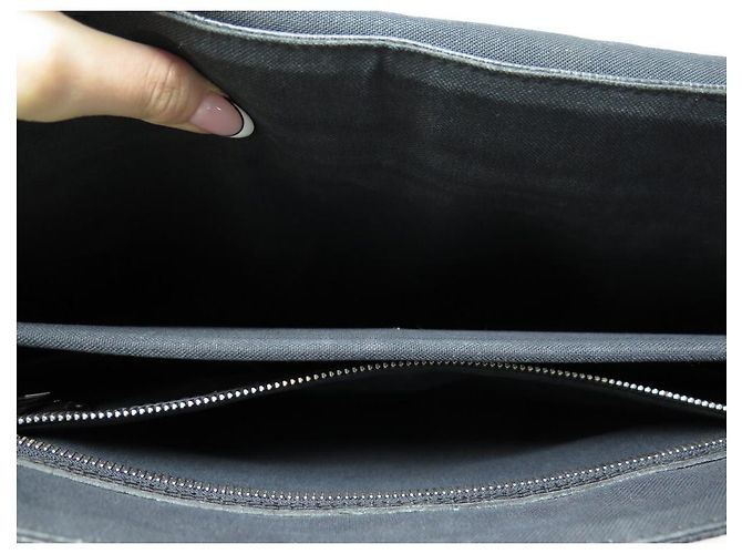 BORSA LOUIS VUITTON DISTRICT MESSENGER GM DAMIER IN GRAFITE41271 Borsa Grigio - vista 9