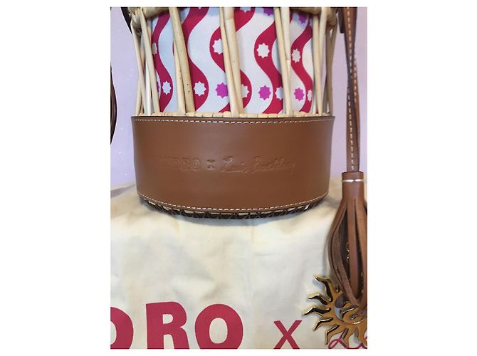 Piccola borsa a cestello del marchio Sandro Beige - vista 4