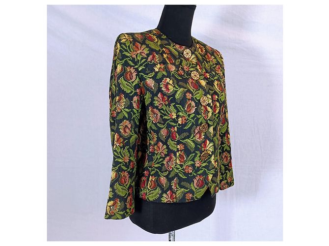 Guy Laroche Jacke mit Blumen Mehrfarben - Ansicht 4