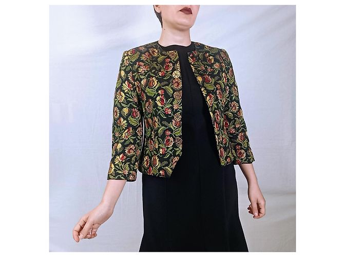 Guy Laroche Jacke mit Blumen Mehrfarben - Ansicht 6