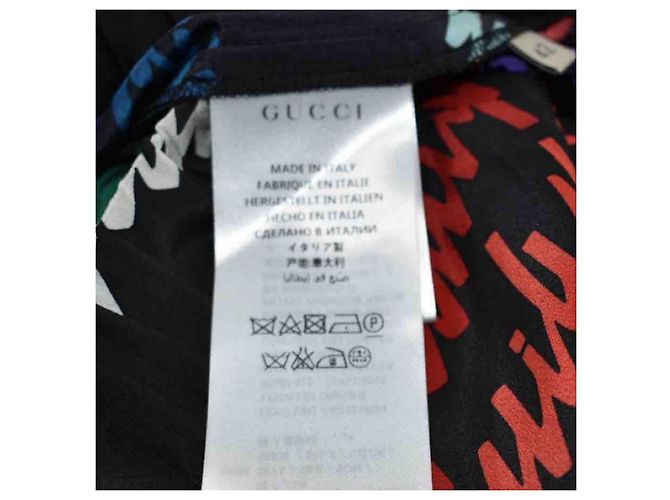 Pantalones Gucci de seda negros - vista 4