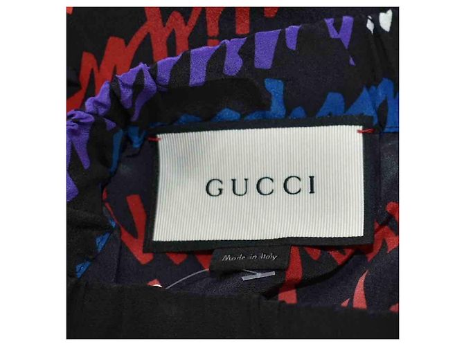 Pantalones Gucci de seda negros - vista 6