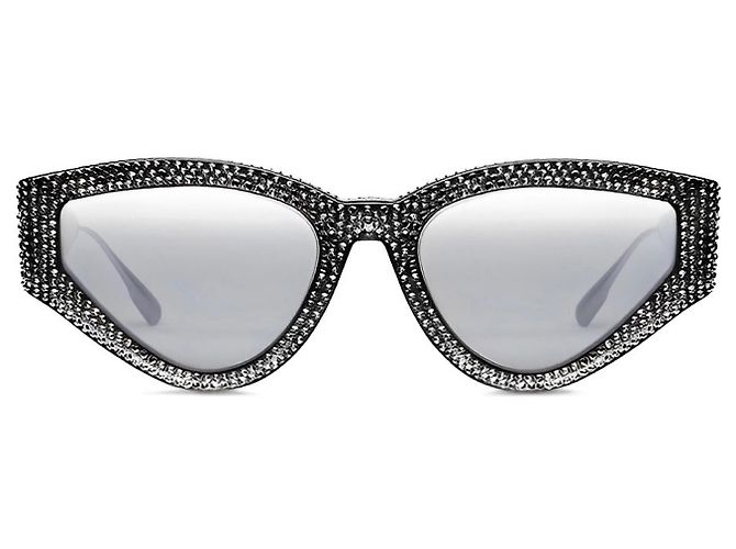 Occhiali da sole Dior CatStyleDior 1 S Argento Metallo Cristallo - vista 2