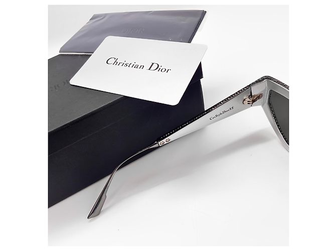 Occhiali da sole Dior CatStyleDior 1 S Argento Metallo Cristallo - vista 5