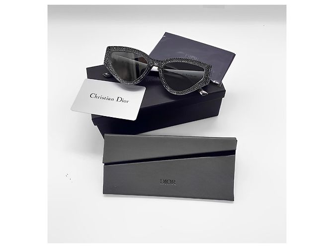 Occhiali da sole Dior CatStyleDior 1 S Argento Metallo Cristallo - vista 6