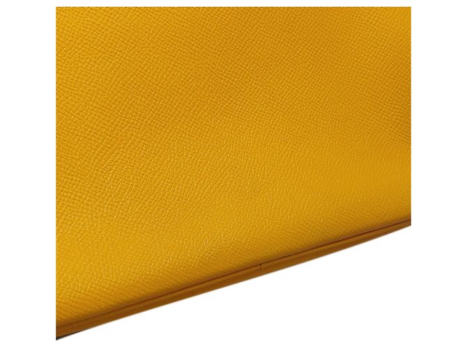 Birkin Hermès HERMES Handbags Boy Orange - view 10