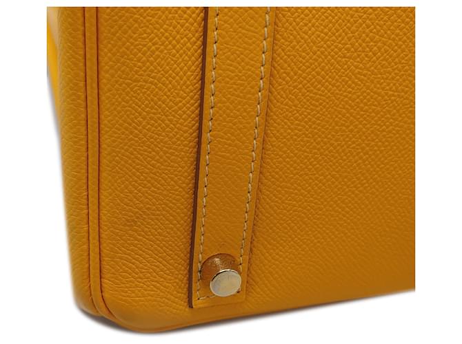 Birkin Hermès HERMES Handbags Boy Orange - view 12