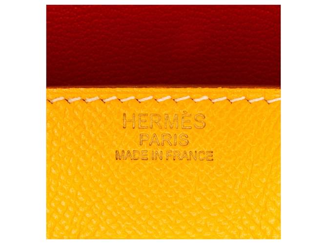 Birkin Hermès HERMES Handbags Boy Orange - view 7