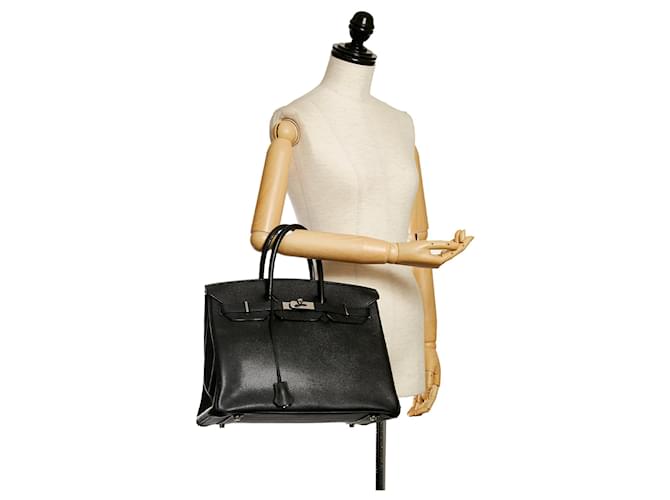 Hermès Borse HERMES Birkin 35 Nero - vista 10
