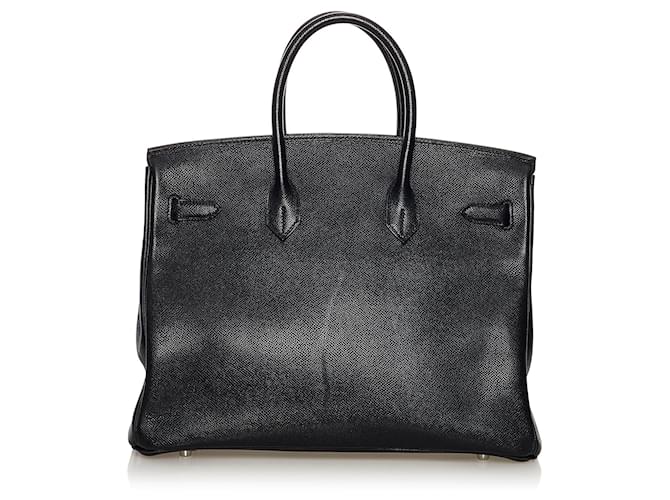 Hermès Borse HERMES Birkin 35 Nero - vista 3