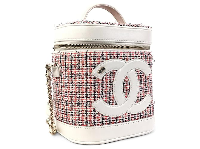 Vanity CHANEL Sacs à main CC Filigrane Blanc - vue 2