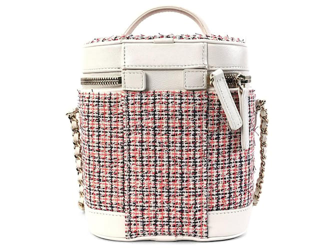 Vanity CHANEL Sacs à main CC Filigrane Blanc - vue 3