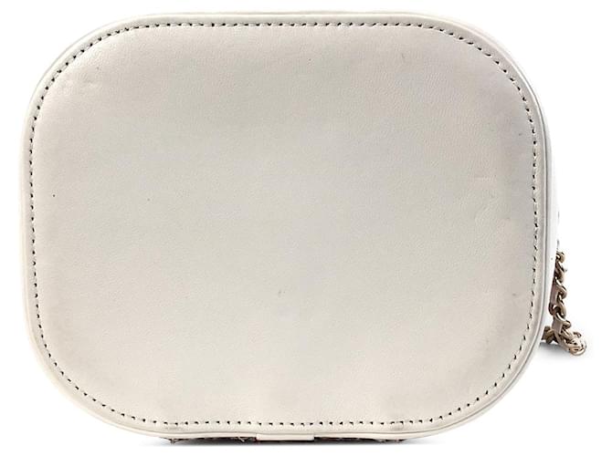 Vanity CHANEL Sacs à main CC Filigrane Blanc - vue 4