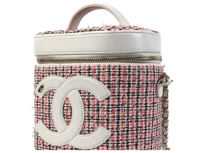 Vanity CHANEL Sacs à main CC Filigrane Blanc - vue 8