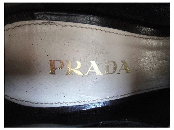 Pumps von Prada, Größe 37,5, neuwertiger Zustand. Dunkelbraun - Ansicht 8