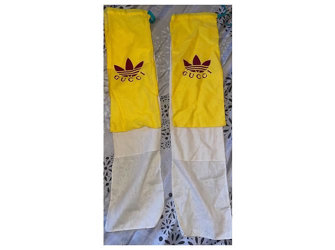 Mules Gucci x Adidas de piel de ciervo negra Negro - vista 9