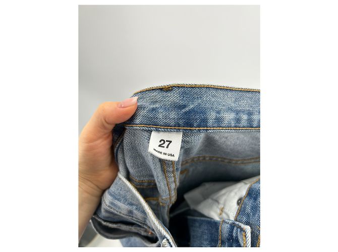 Autre Marque Jeans Wardrobe NYC T.US 27 de algodón Azul - vista 4