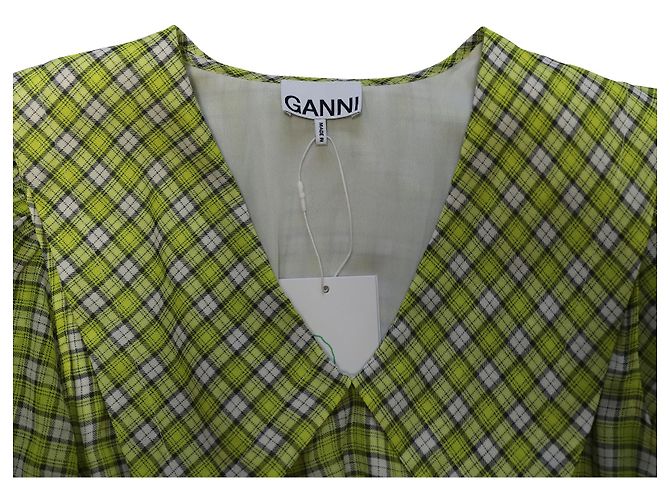 Ganni und eine gesmokten Taille - Ansicht 6